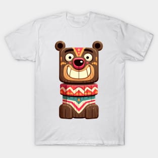 Bear totem illustration T-Shirt